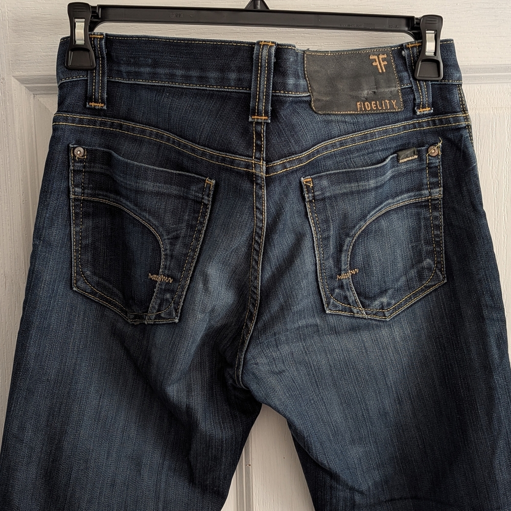 Fidelity Women's Blue Jeans 5011 - Picture 3 of 8